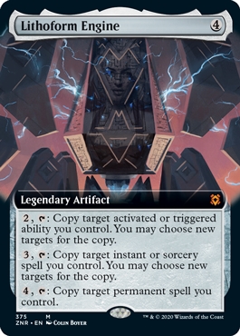 Lithoform Engine Zendikar Rising Bordless